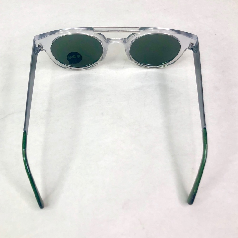 KOMONO Dreyfuss Clear/Silver Sunglasses (NEW) 🕶 - Picture 7 of 9